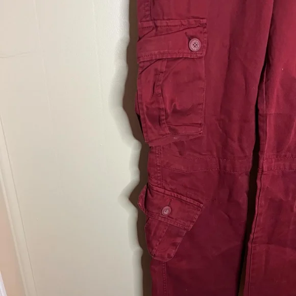 Matchstick Men's Retro Relaxed Cargo Pants with Multi Pockets 32x32 - Picture 3 of 12